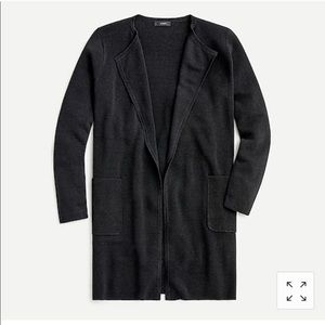 J Crew Juliette collarless sweater-blazer NWT